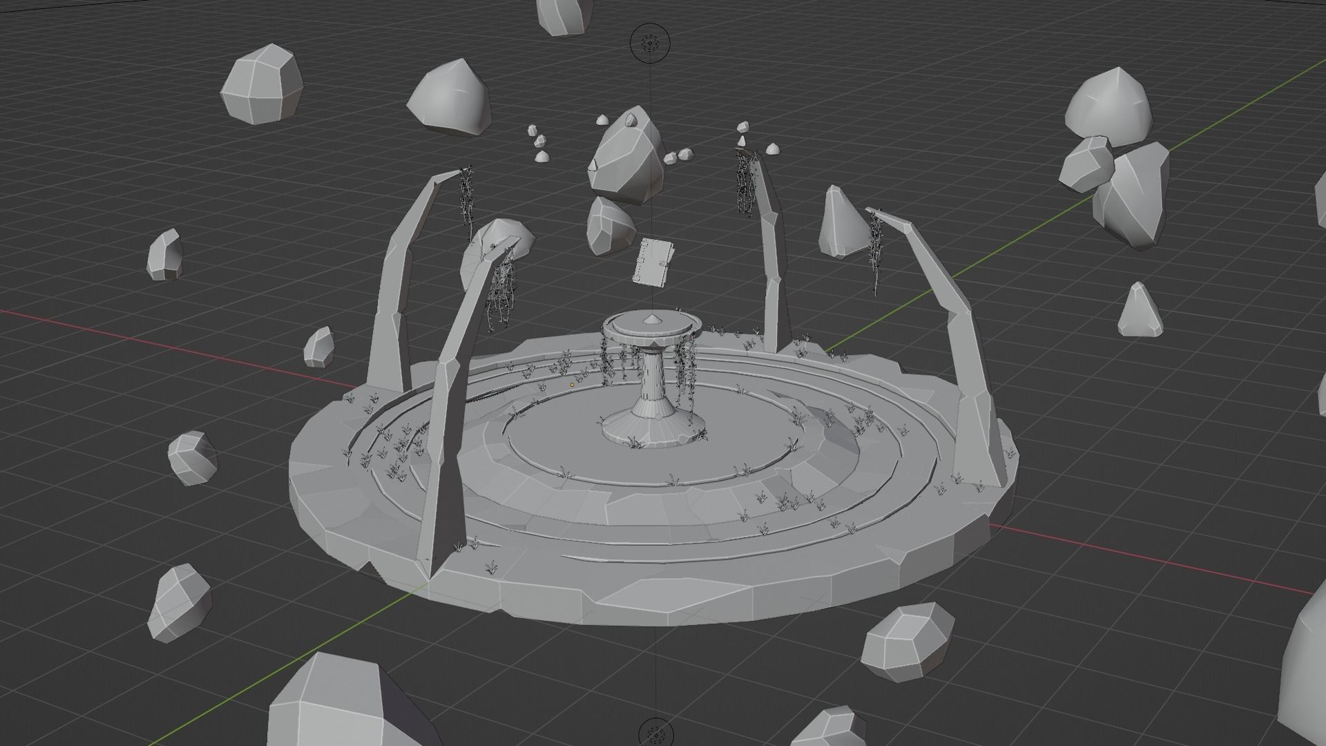 3D Temple of The Holy Book The Dimension Low-poly 3D model_5