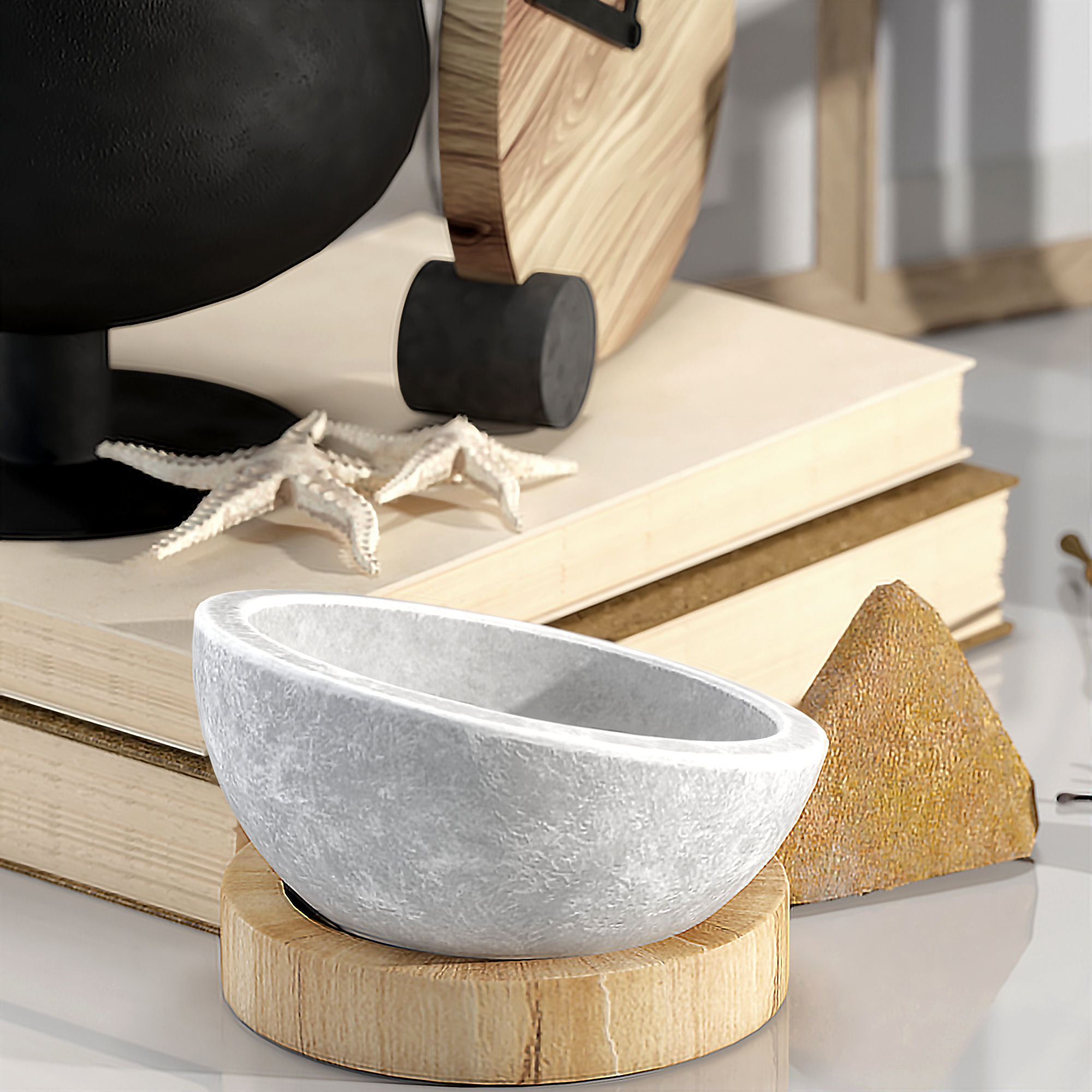 Decorative set 04 3D model_3