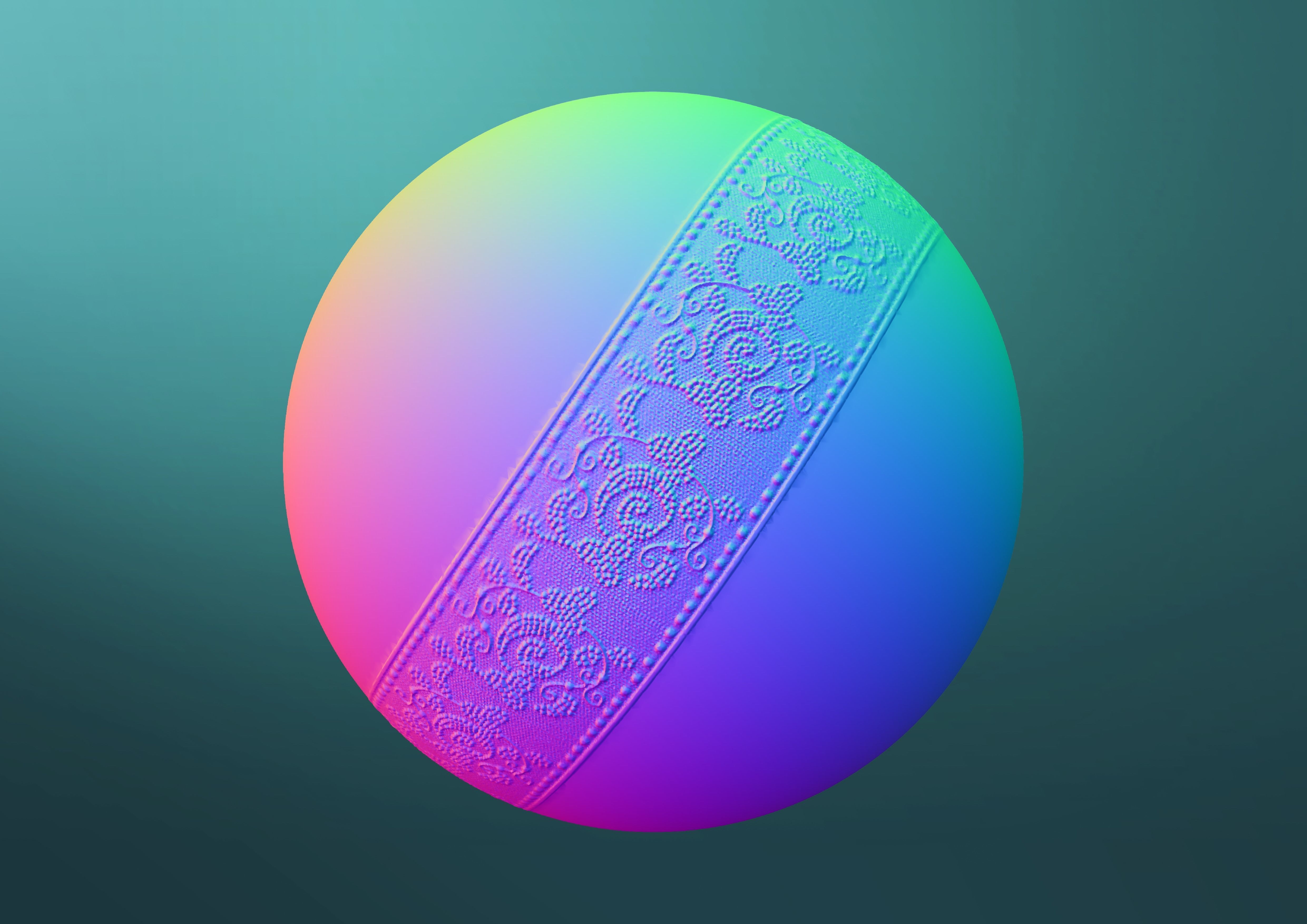 Lace Brushes - Mega Pack 3D model_20