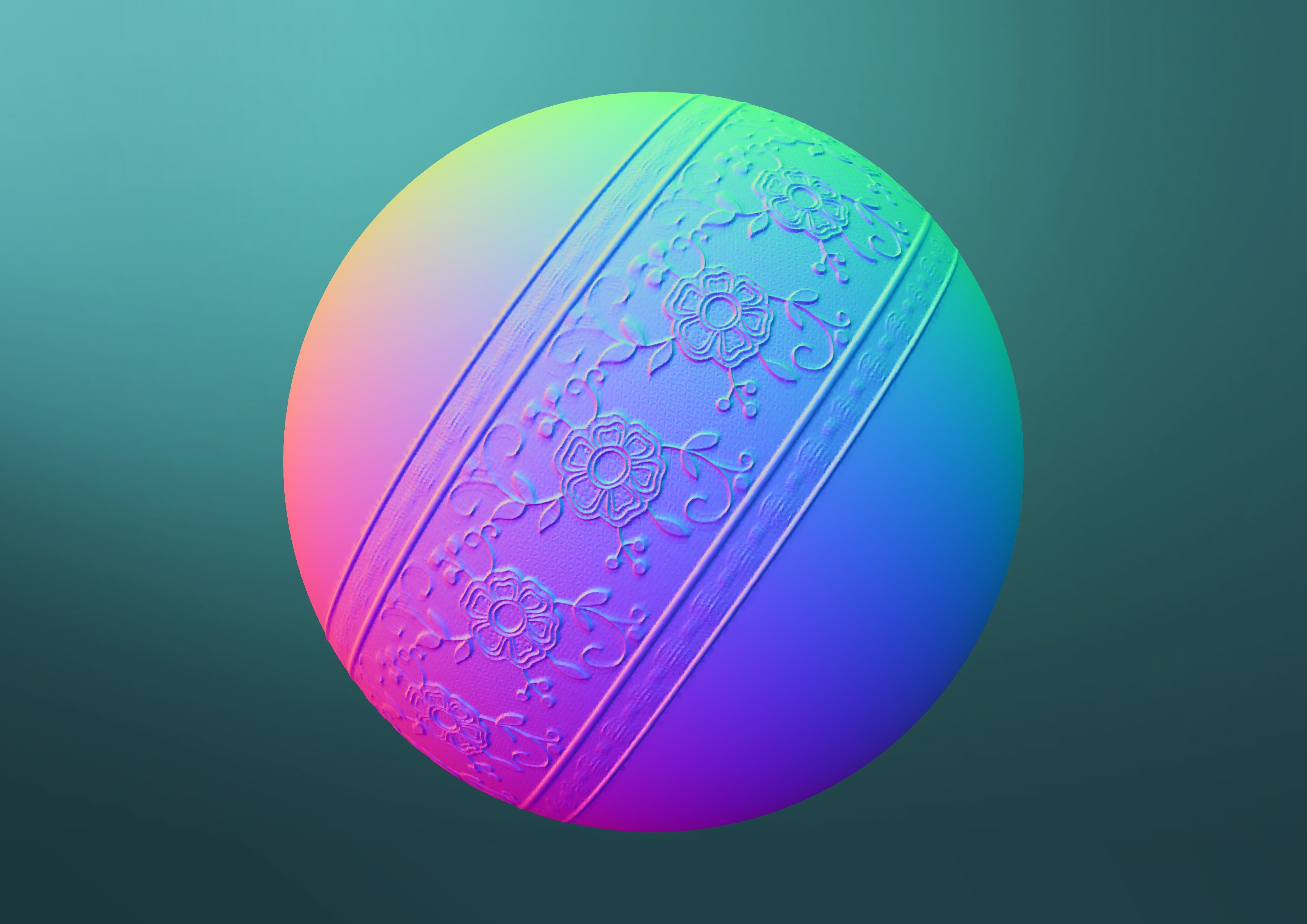 Lace Brushes - Mega Pack 3D model_22