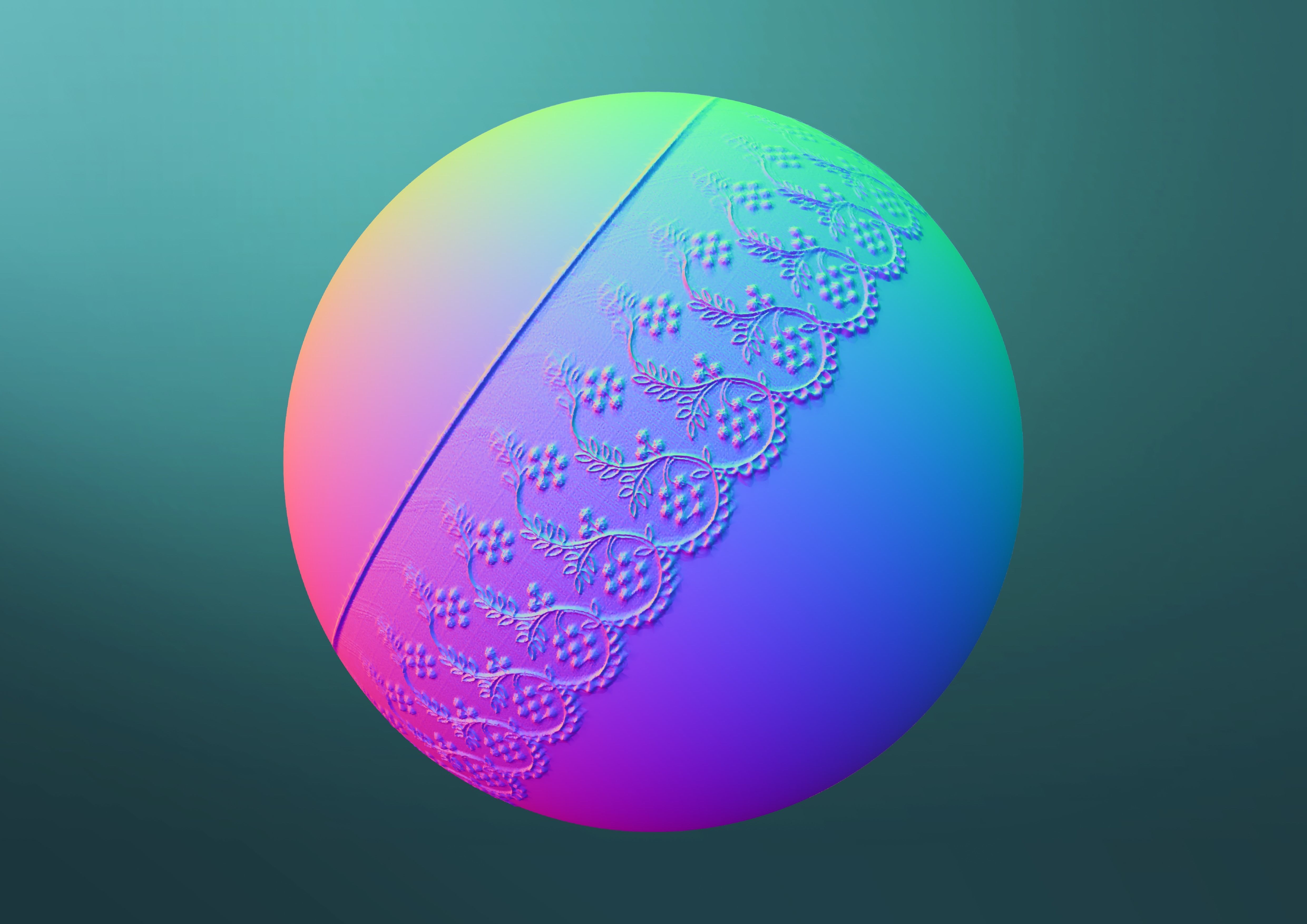 Lace Brushes - Mega Pack 3D model_15