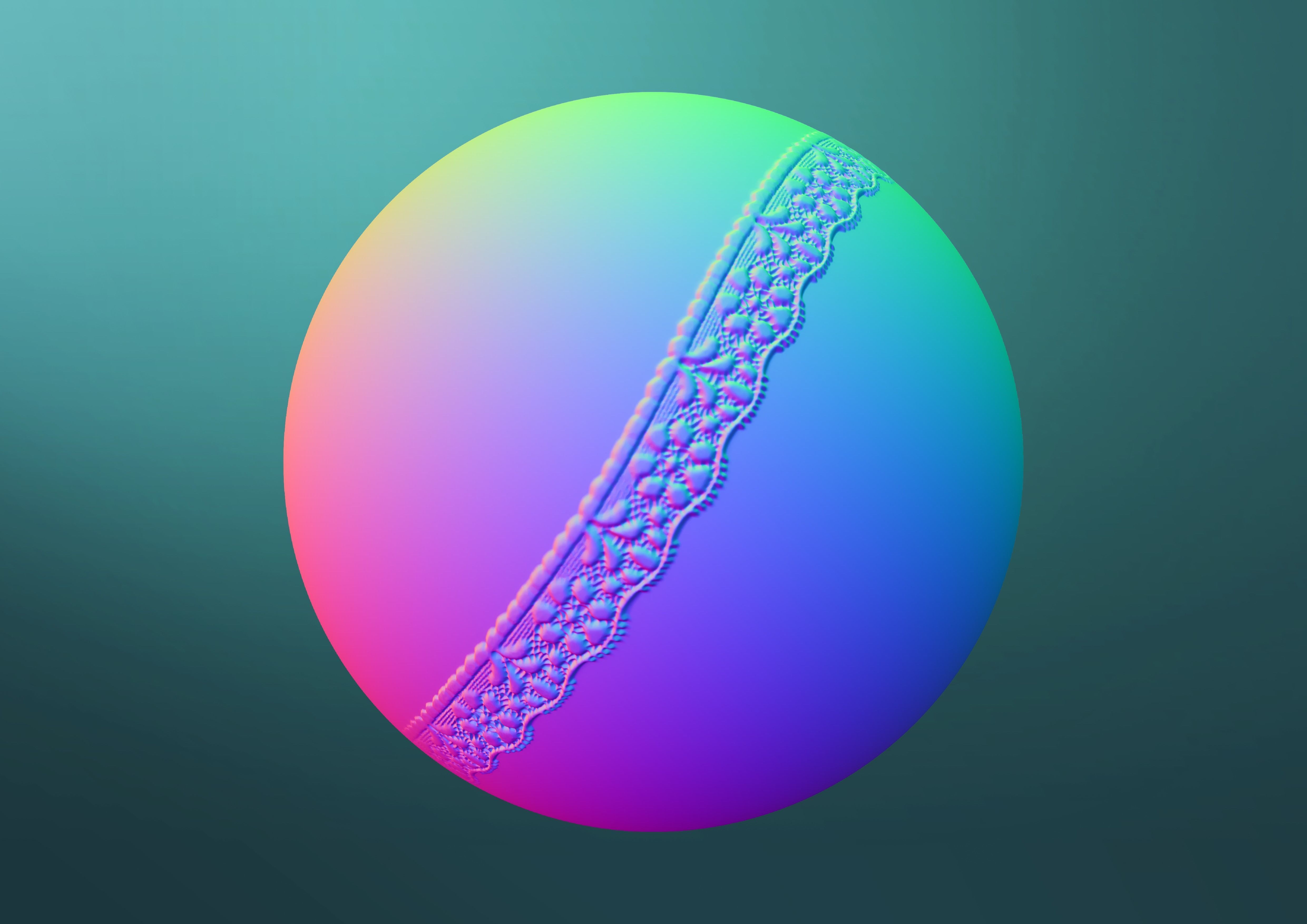 Lace Brushes - Mega Pack 3D model_18