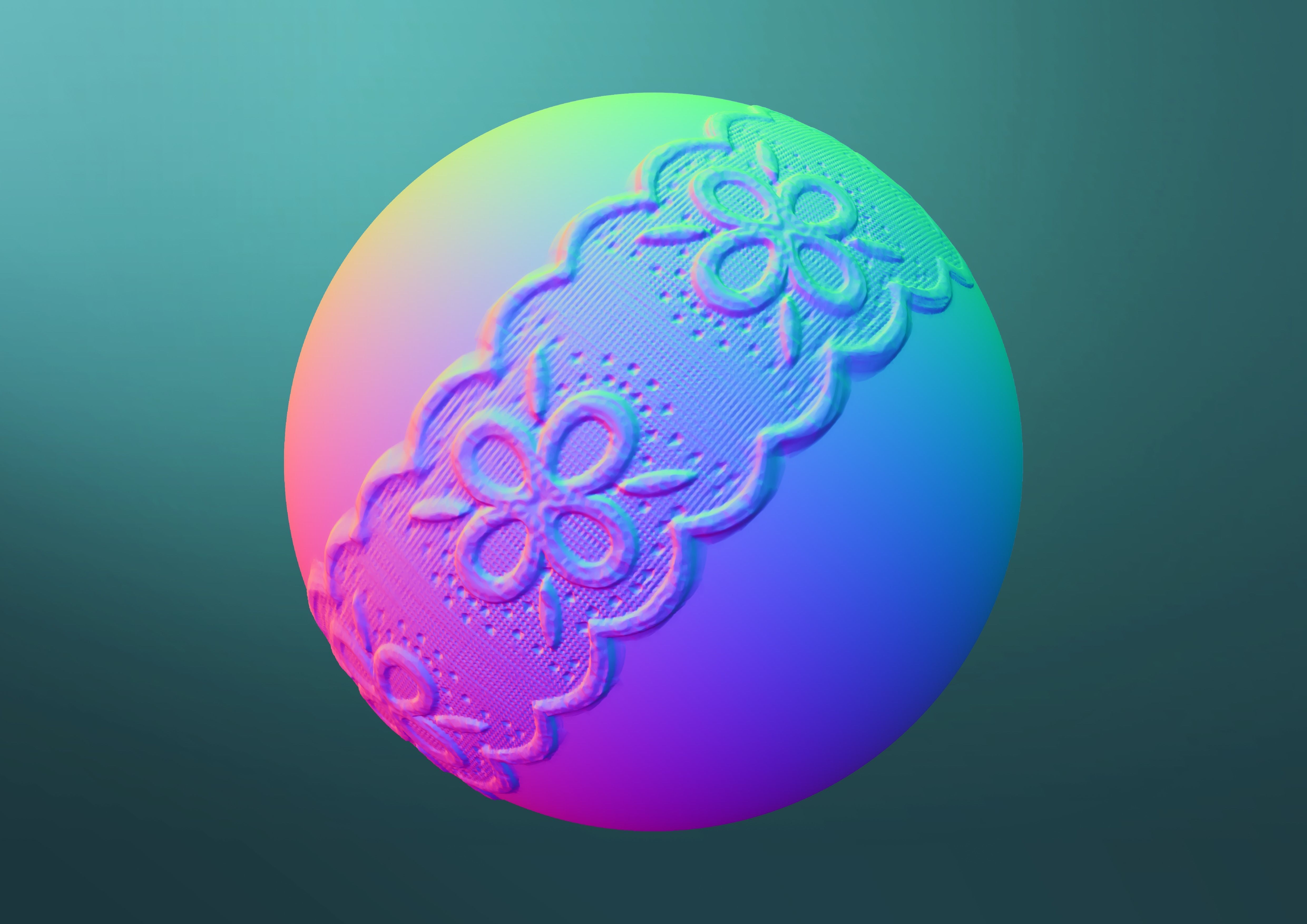 Lace Brushes - Mega Pack 3D model_21