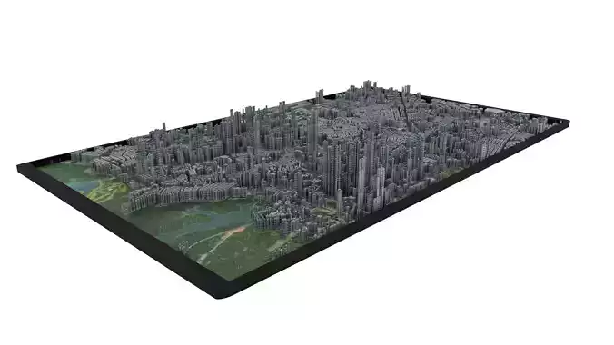 City of Singapore 3D model