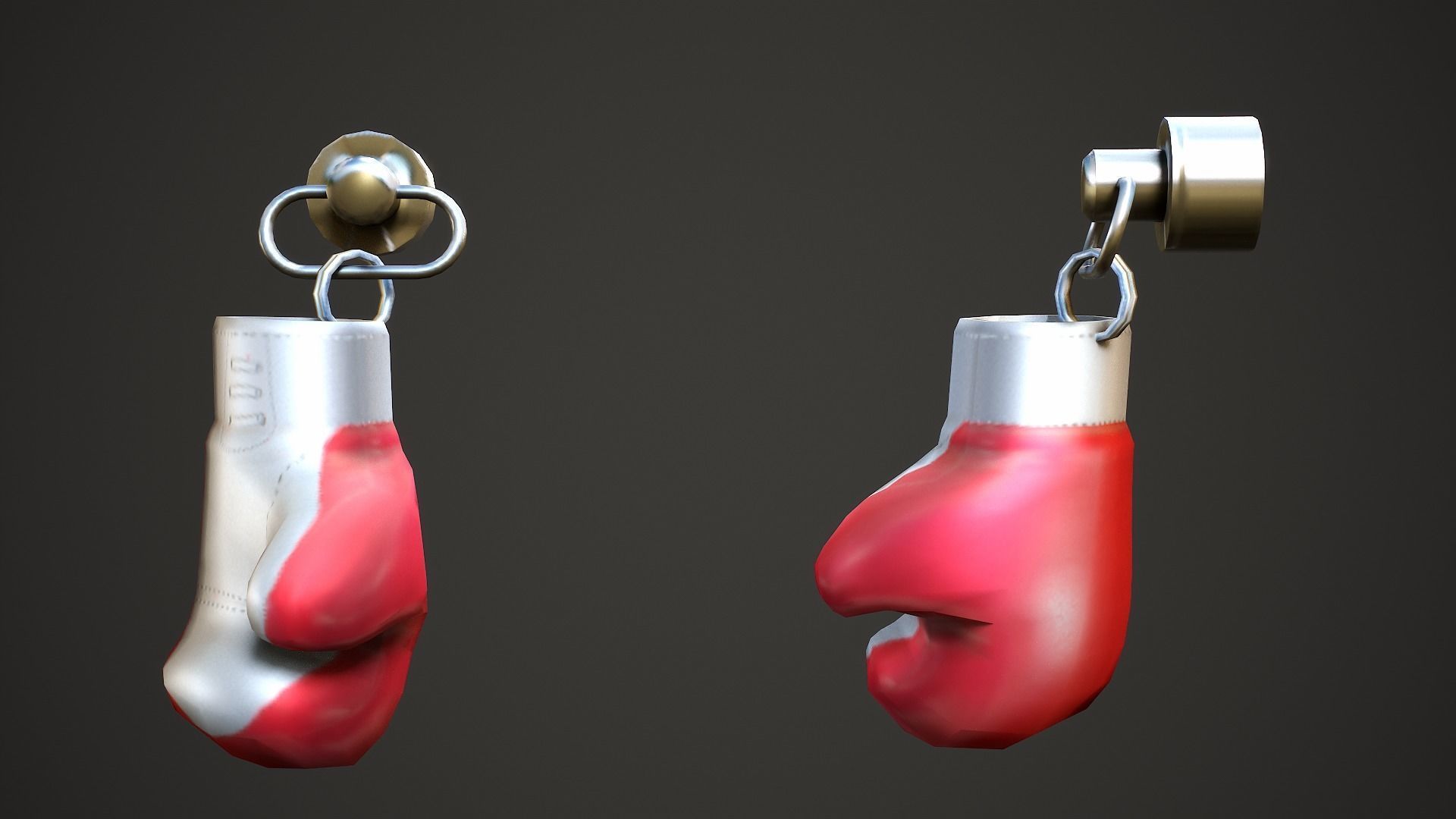 Weapon Charms Small Collection vol 01 - Low Poly Game Ready _19