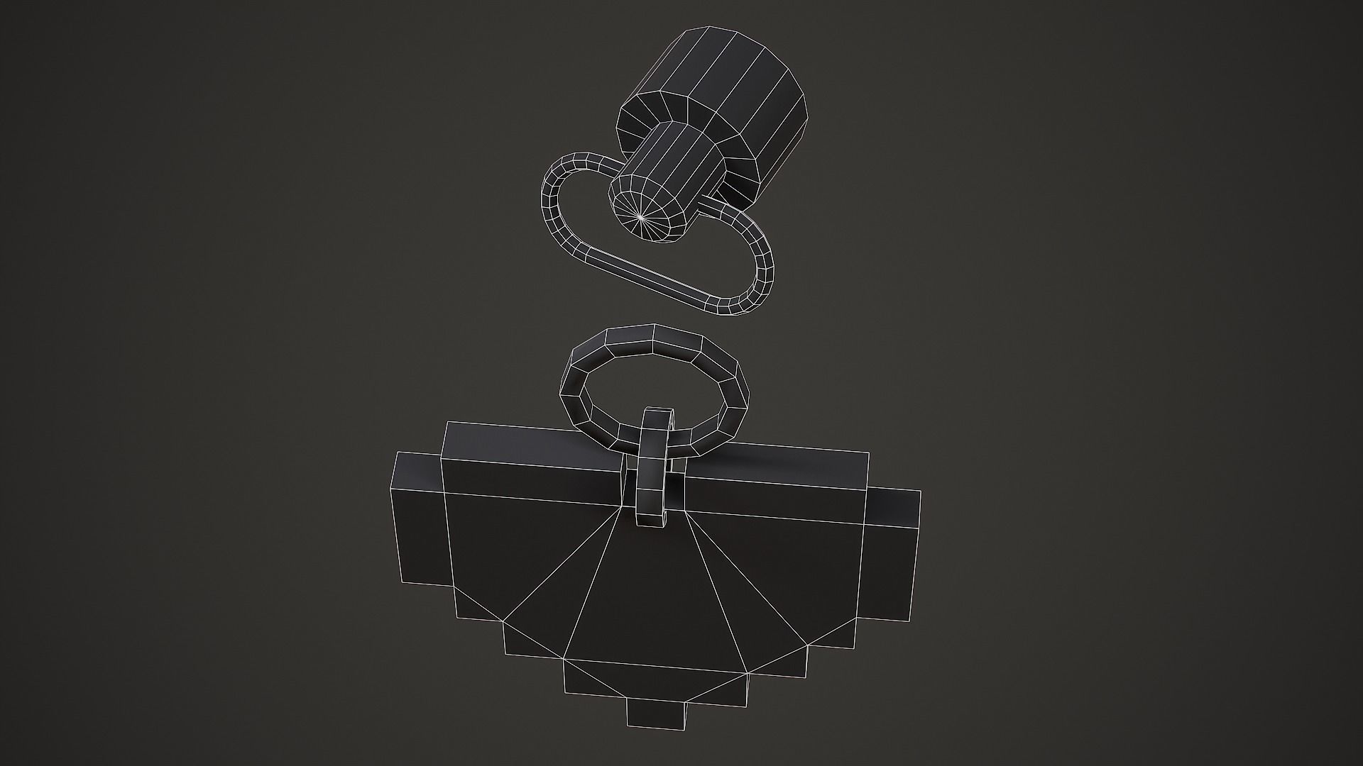 Weapon Charms Small Collection vol 01 - Low Poly Game Ready _5