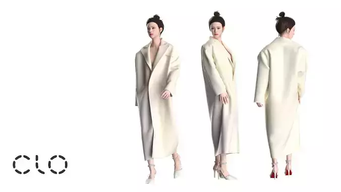 Coat with shoulder pads