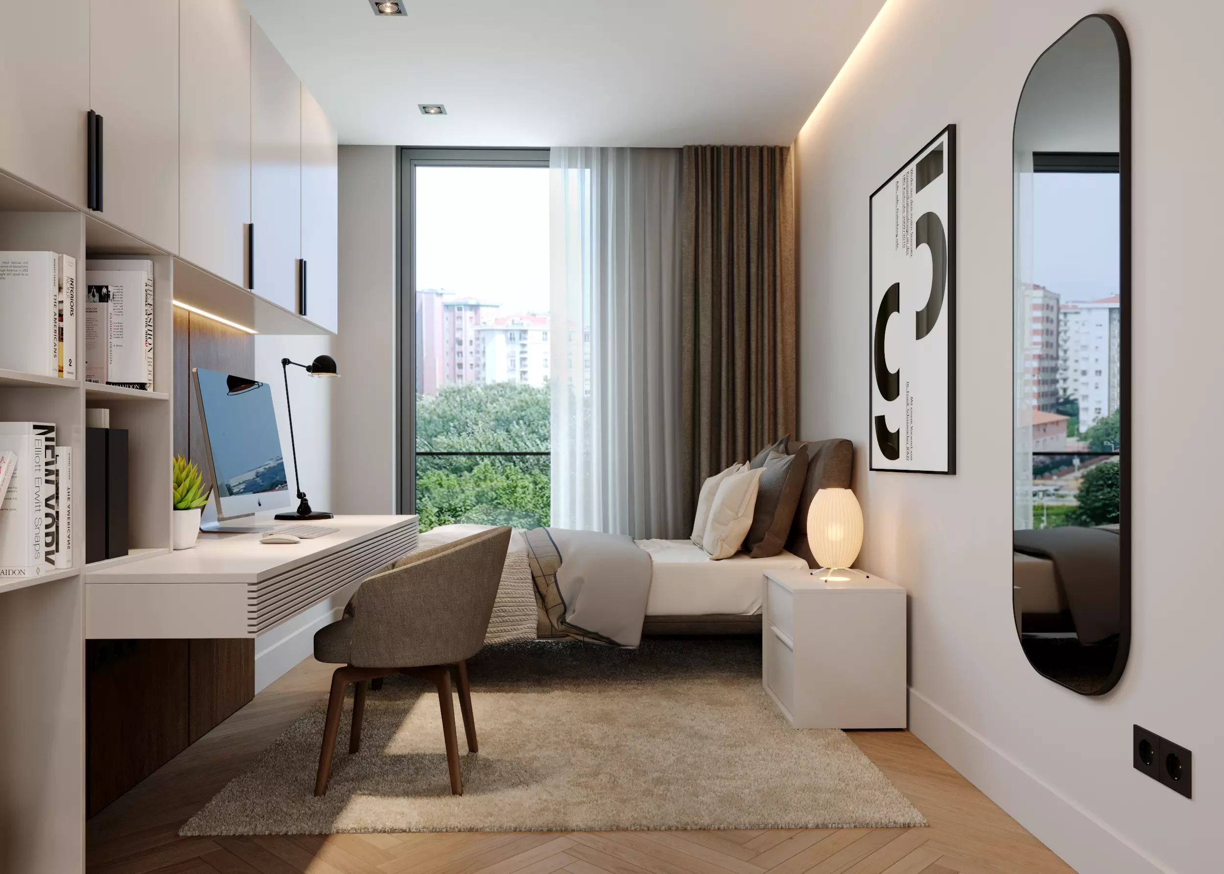 Kids Bedroom 3D model_0