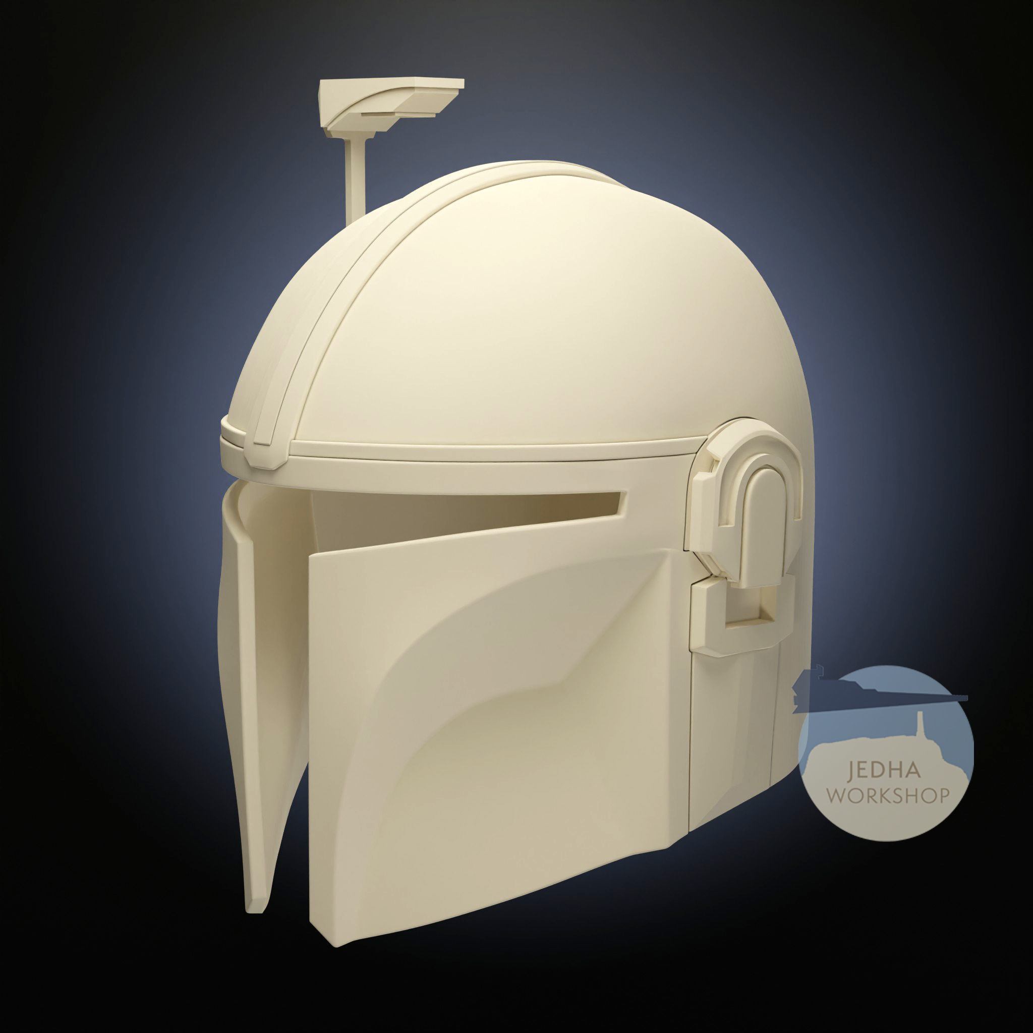 Mandalorian With Rangefinder 3D Print Files STL Star Wars 3D print model_1