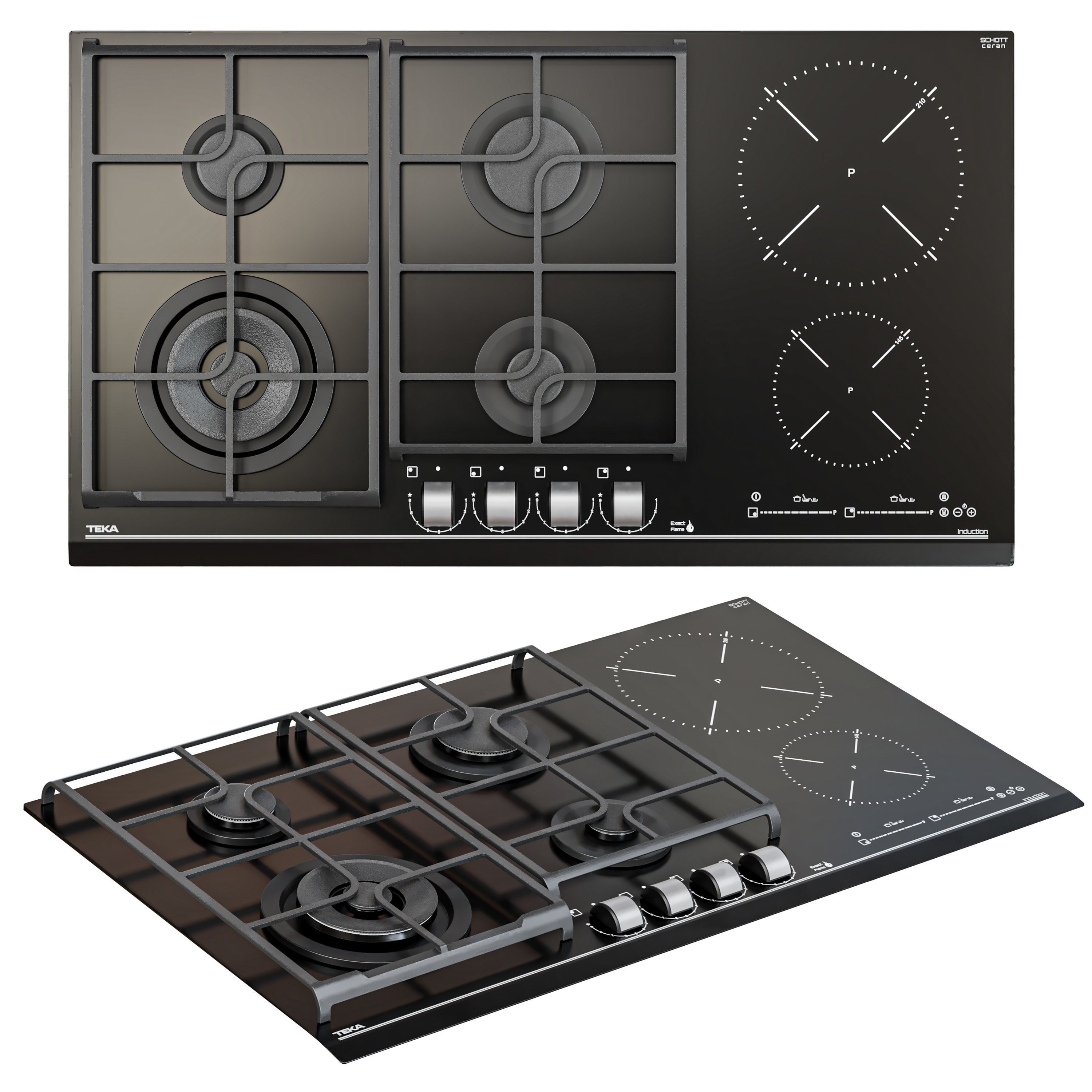 Teka appliance set2 3D model_1