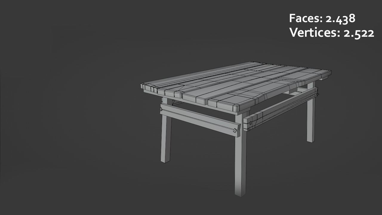 Medieval Props Pack Low-poly 3D model_8