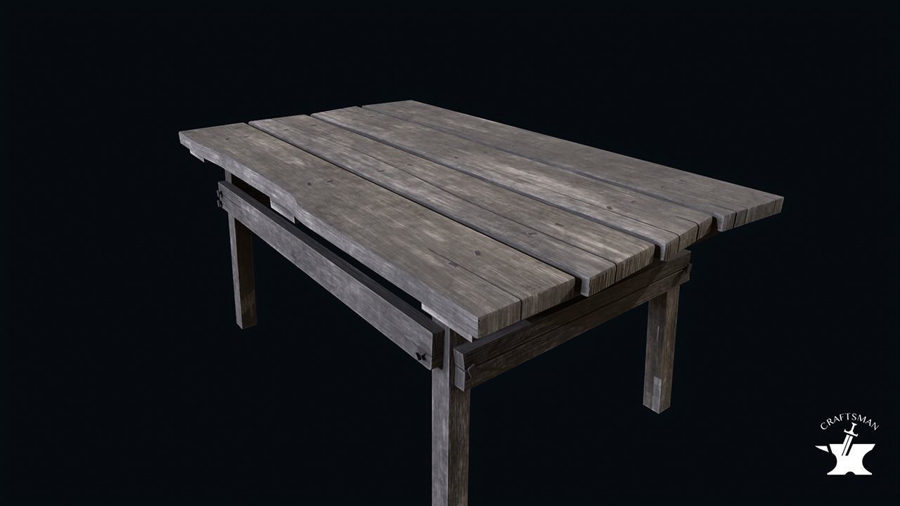 Medieval Props Pack Low-poly 3D model_1