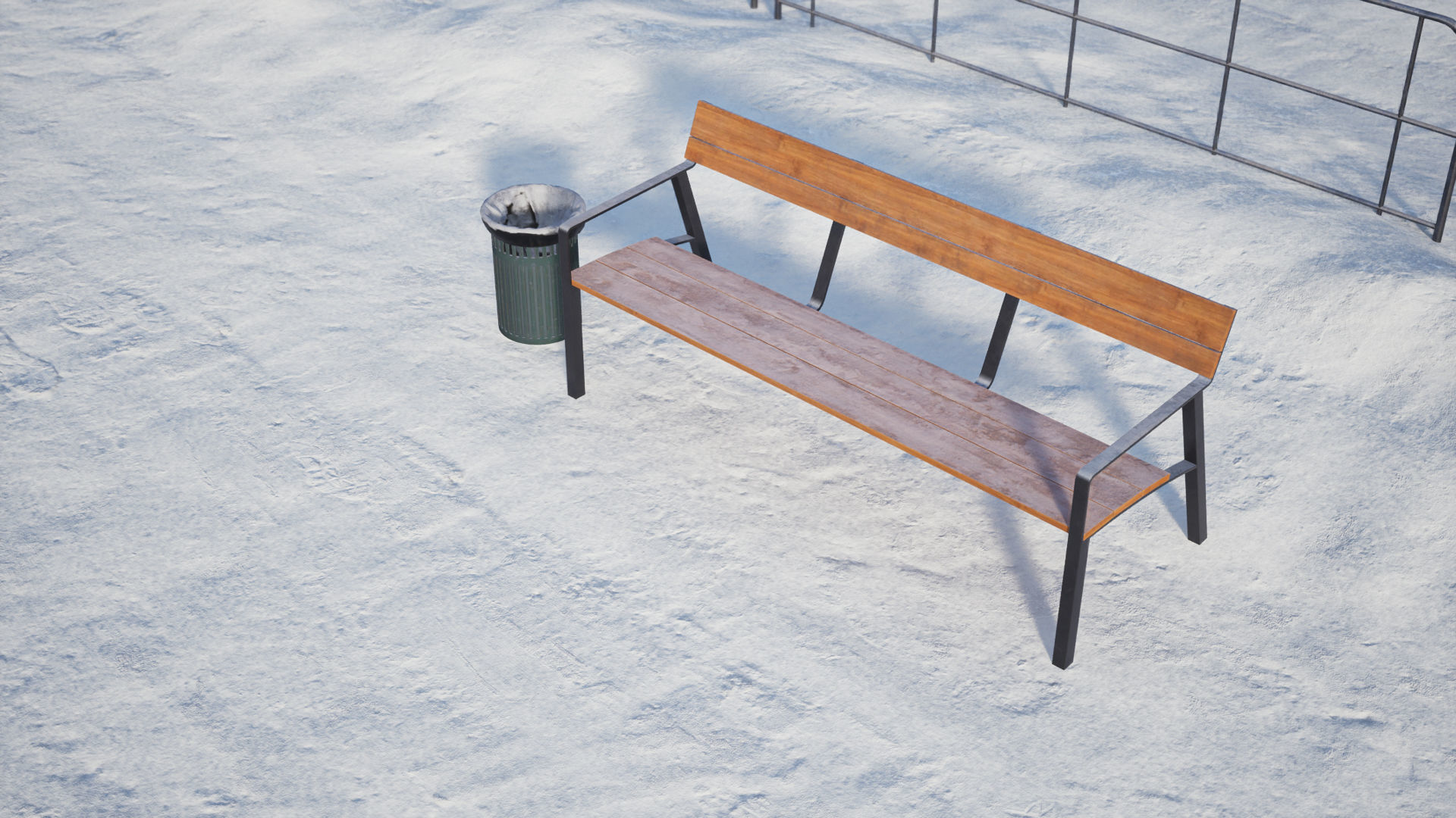 Hockey set 1 Game Ready UE Low-poly 3D model_9