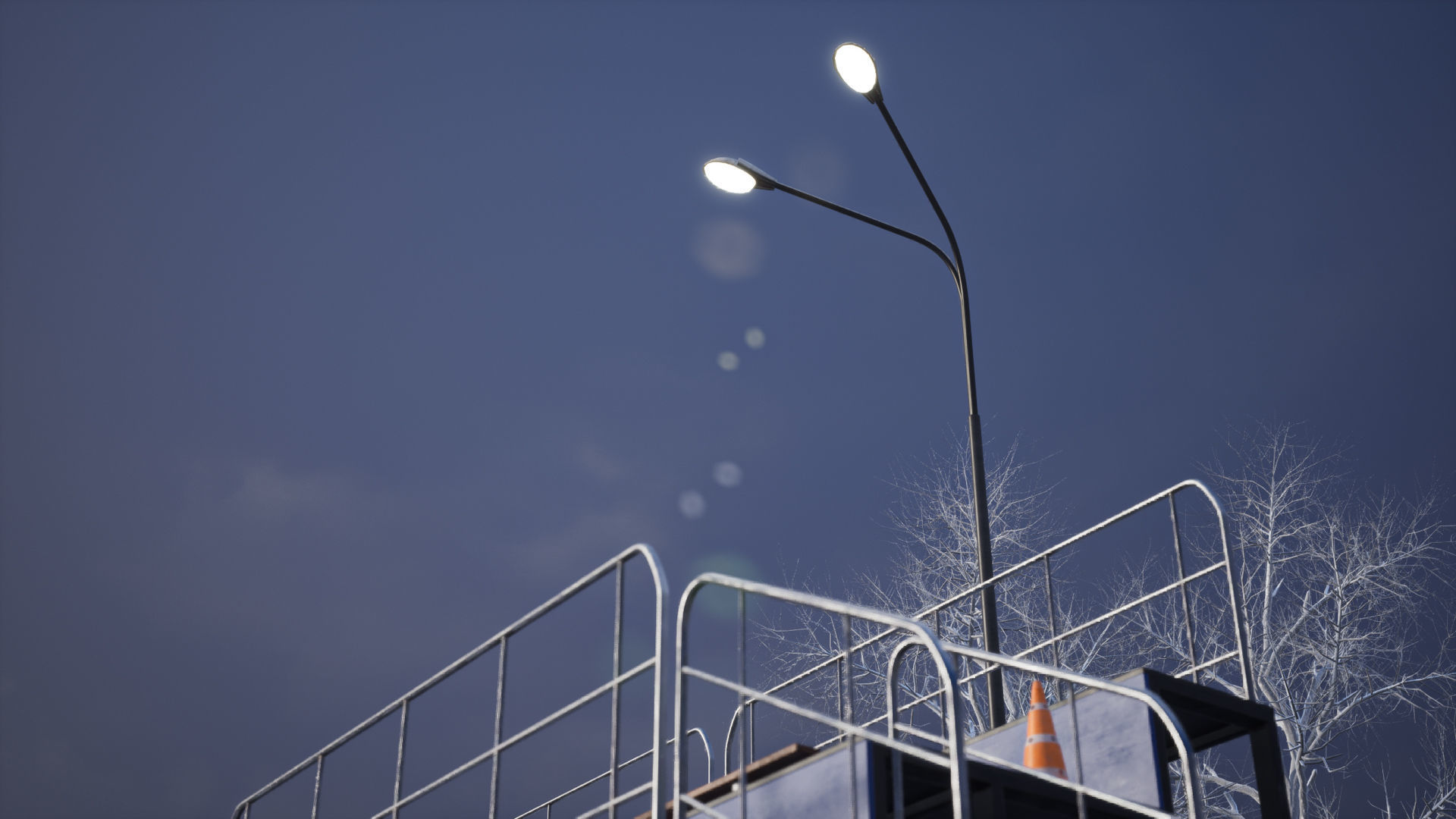 Hockey set 1 Game Ready UE Low-poly 3D model_13