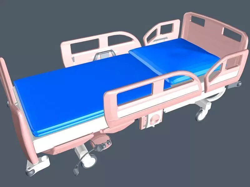 HOSPITAL BED 3D model_0
