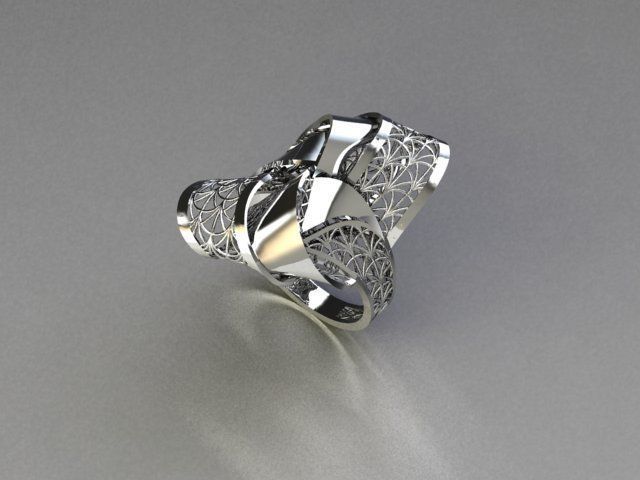 jewelry ring 3D print model_1