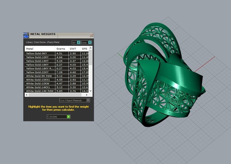 jewelry ring 3D print model_7