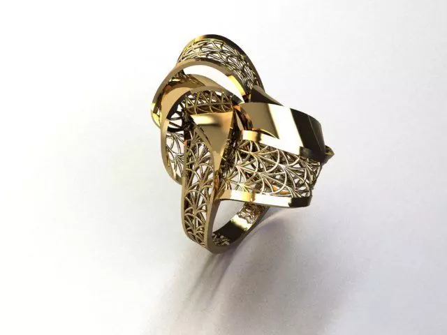 jewelry ring 3D print model_0
