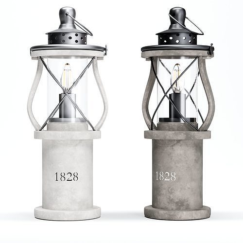 Lewiston Vintage Table Lamp 3D model