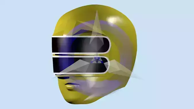 Zeo Ranger 2 Helmet 3D print model