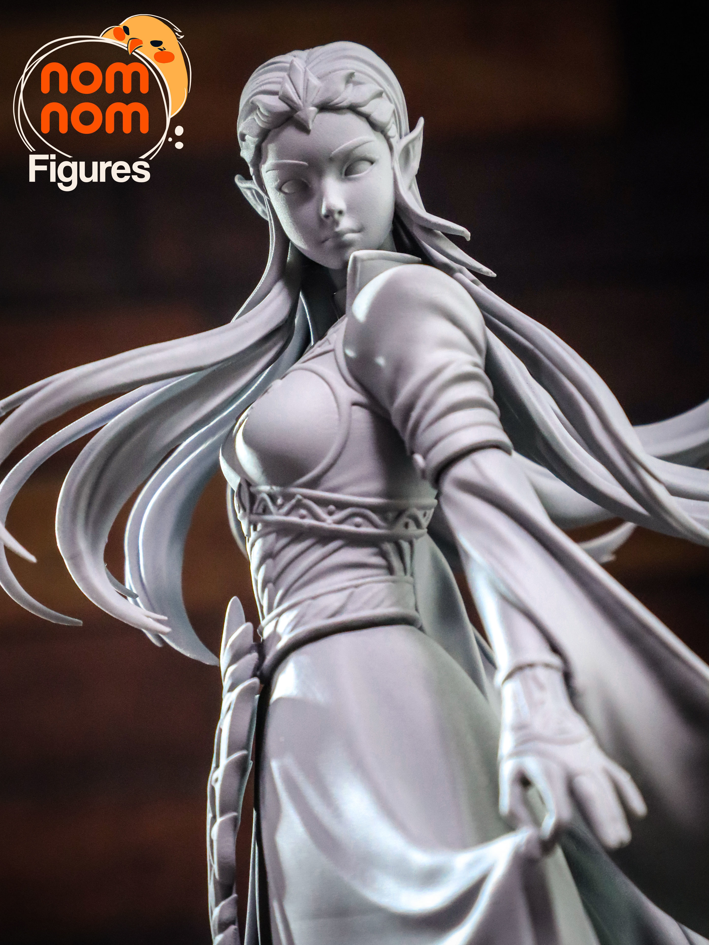 Princess Zelda from Breath of the Wild 3D print model_8