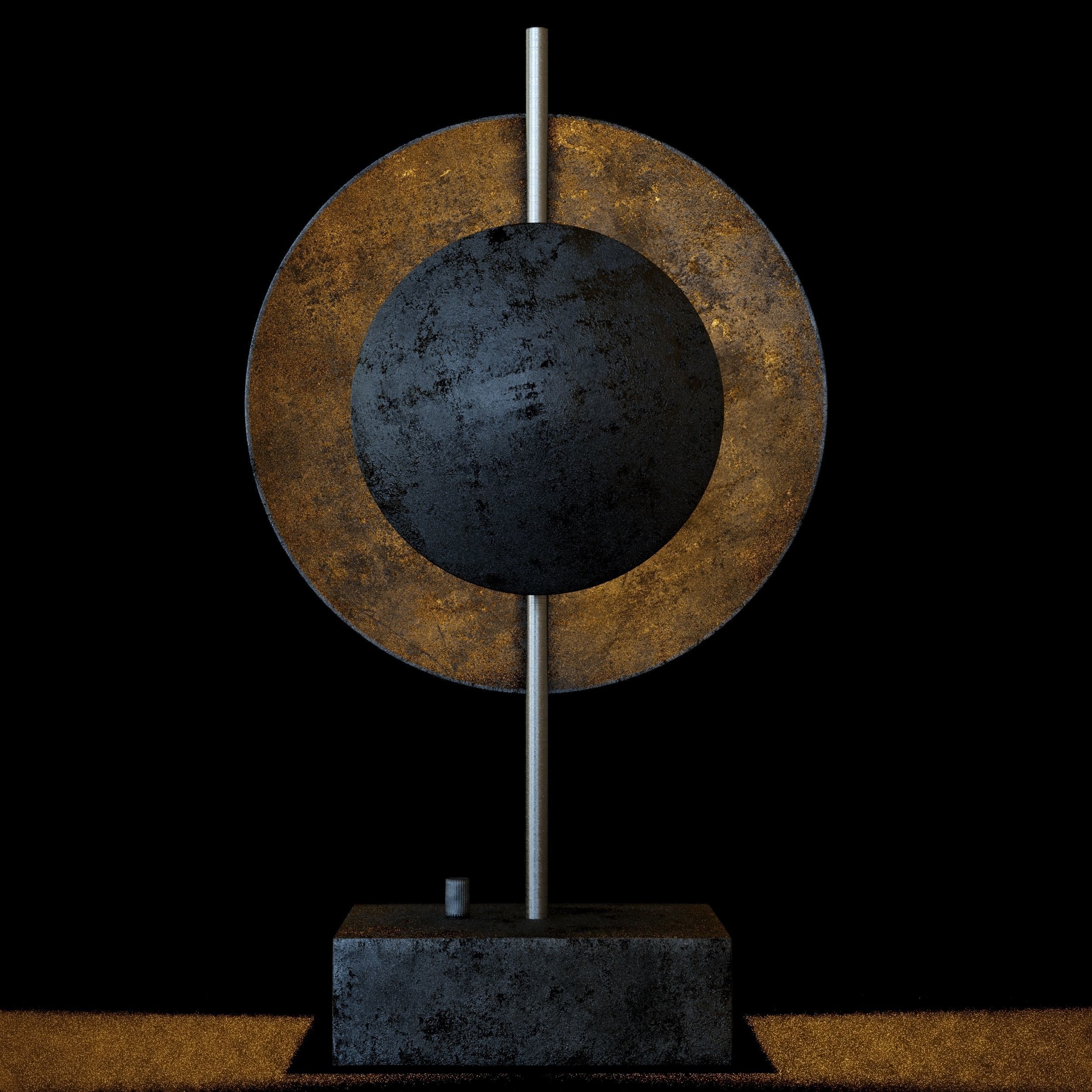 Dusk Table Lamp 3D model_2