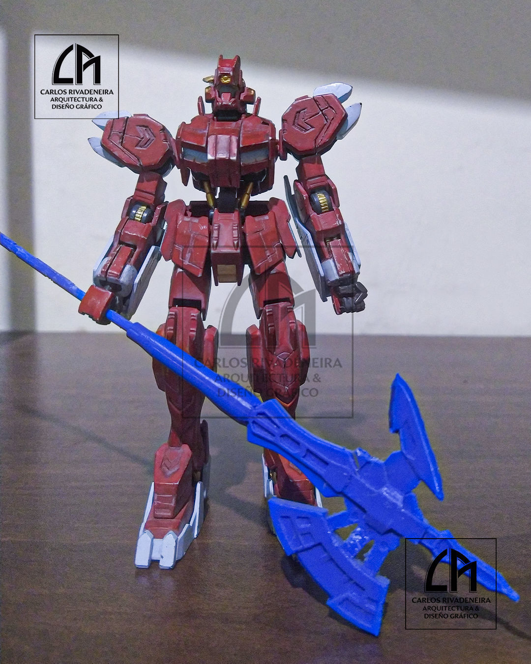 DILANZA LANCE WEAPON MODELKIT 3D print model_2