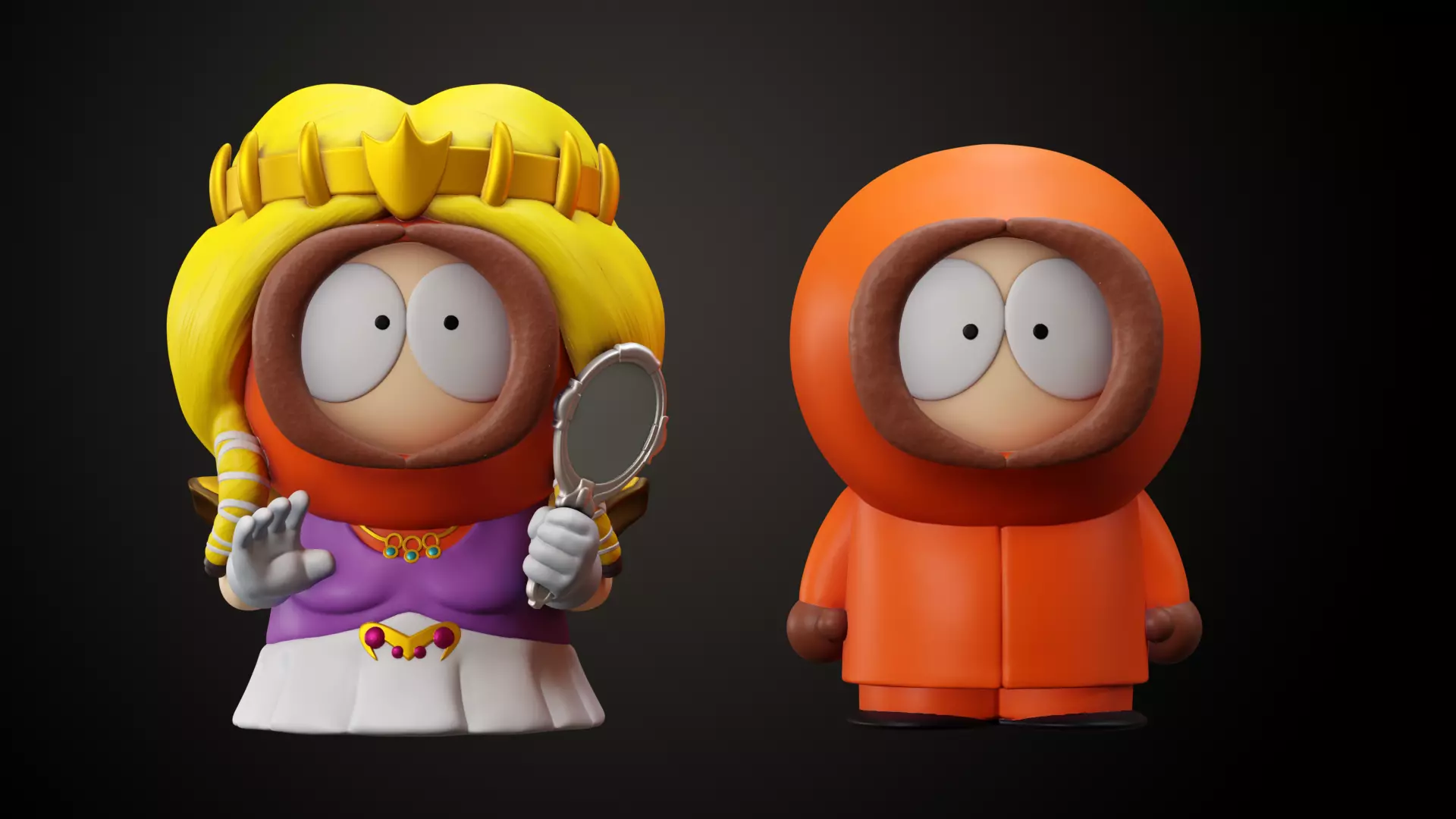 South Park Kenny Models 3D print model_0