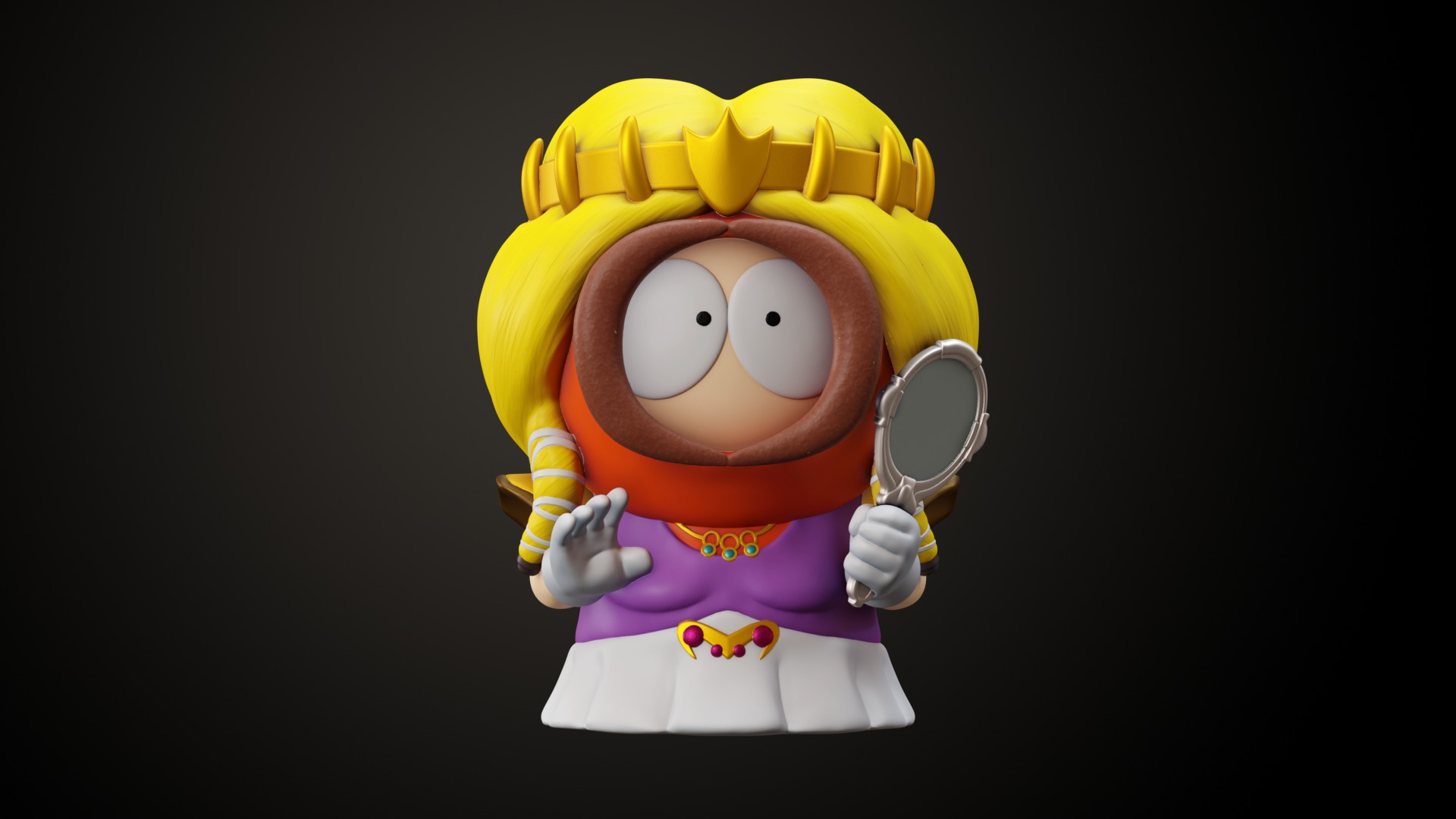 South Park Kenny Models 3D print model_1