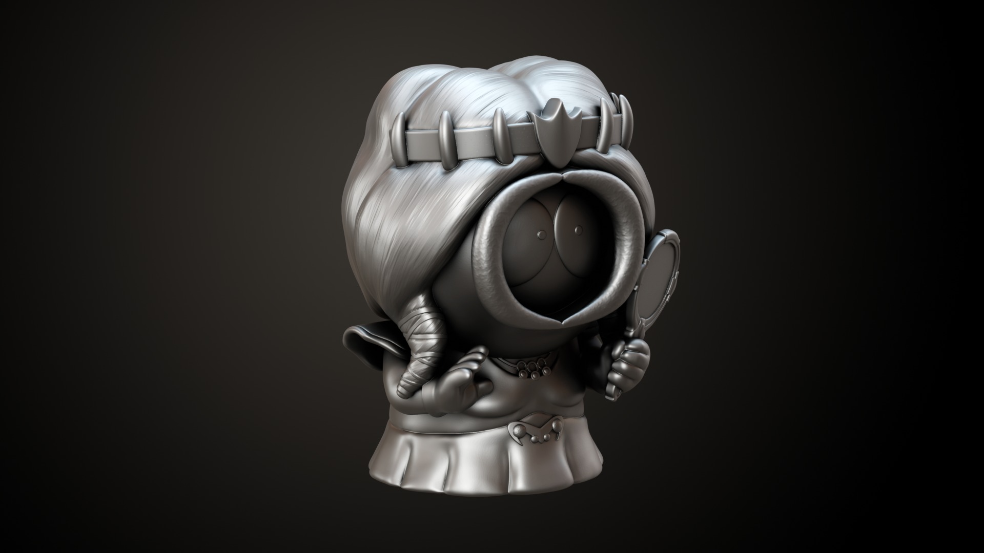 South Park Kenny Models 3D print model_6