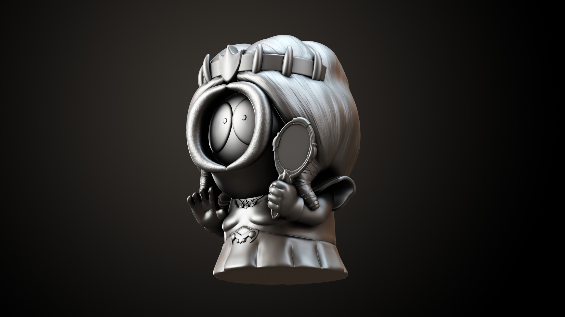 South Park Kenny Models 3D print model_7