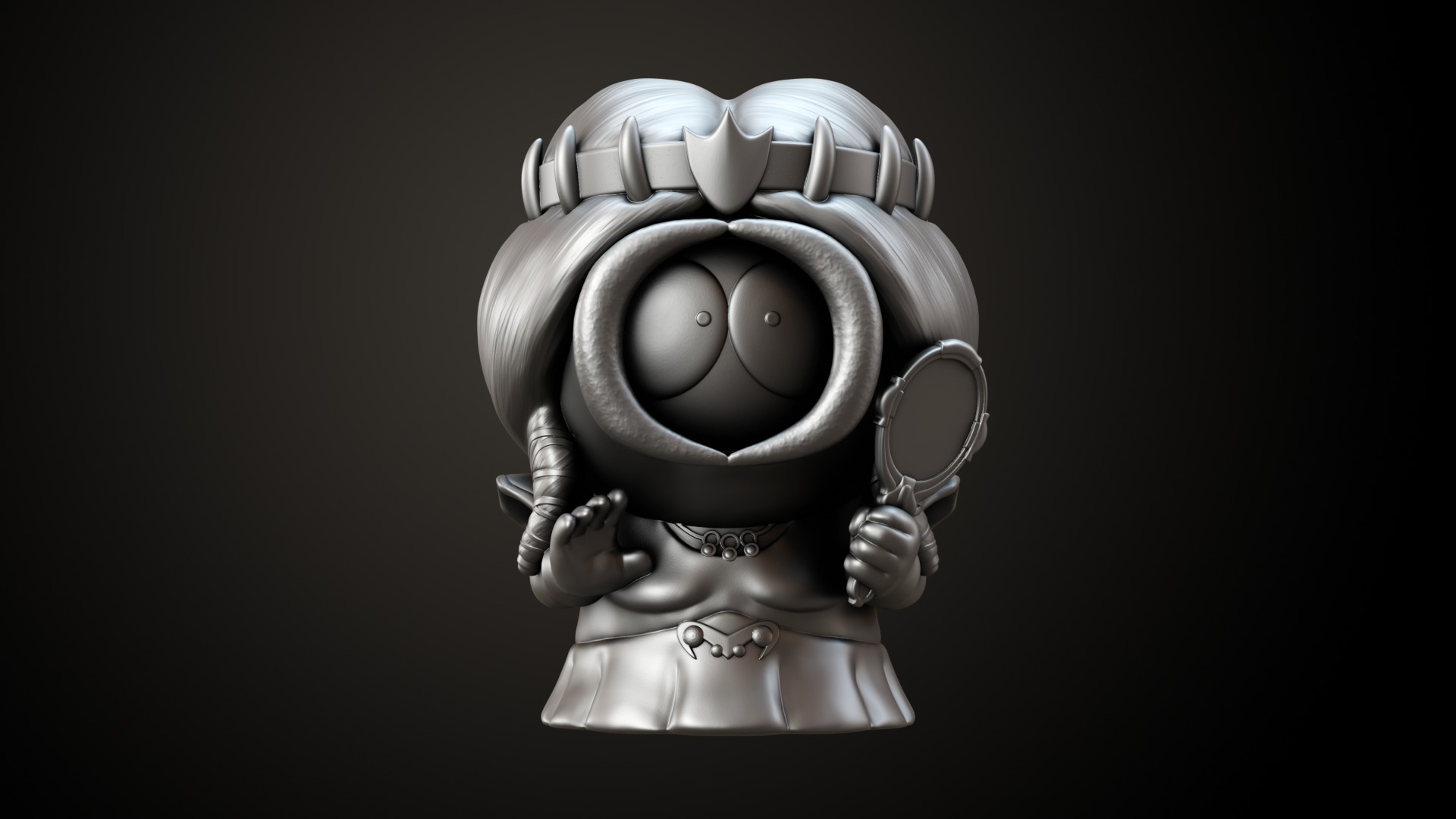 South Park Kenny Models 3D print model_5