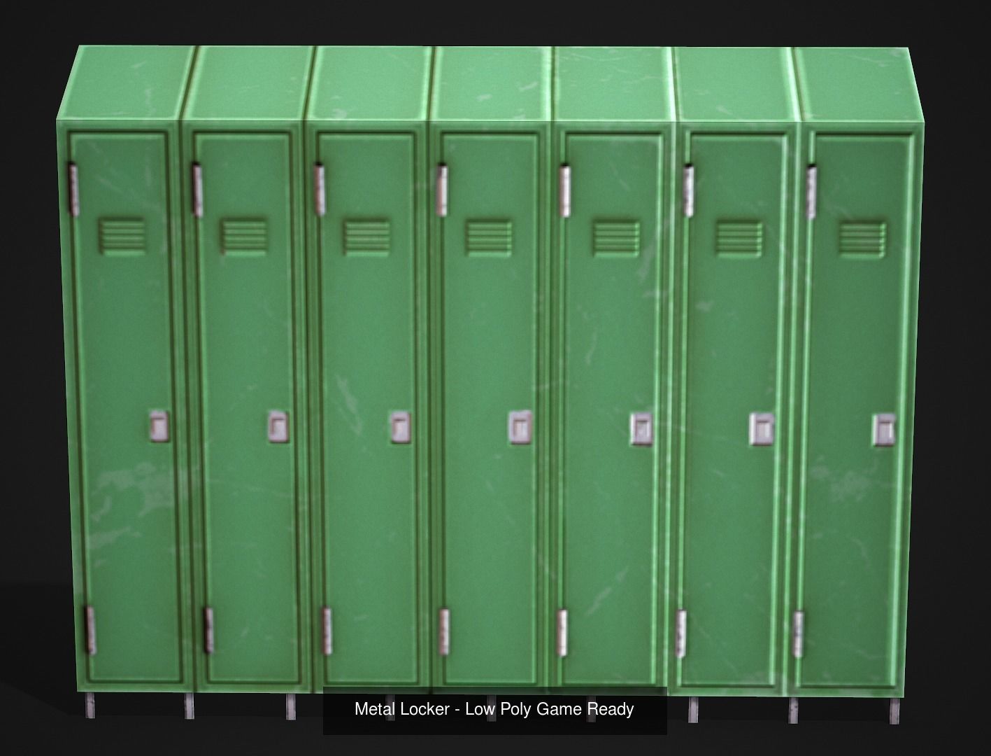 Interior Props Pack vol 01 - Low Poly Game Ready 3D Model Collection_35