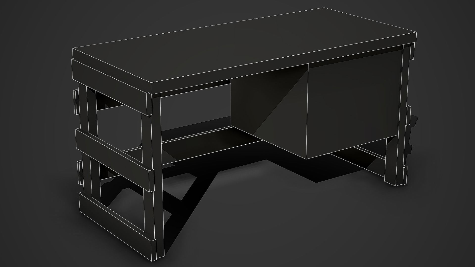 Interior Props Pack vol 01 - Low Poly Game Ready 3D Model Collection_4