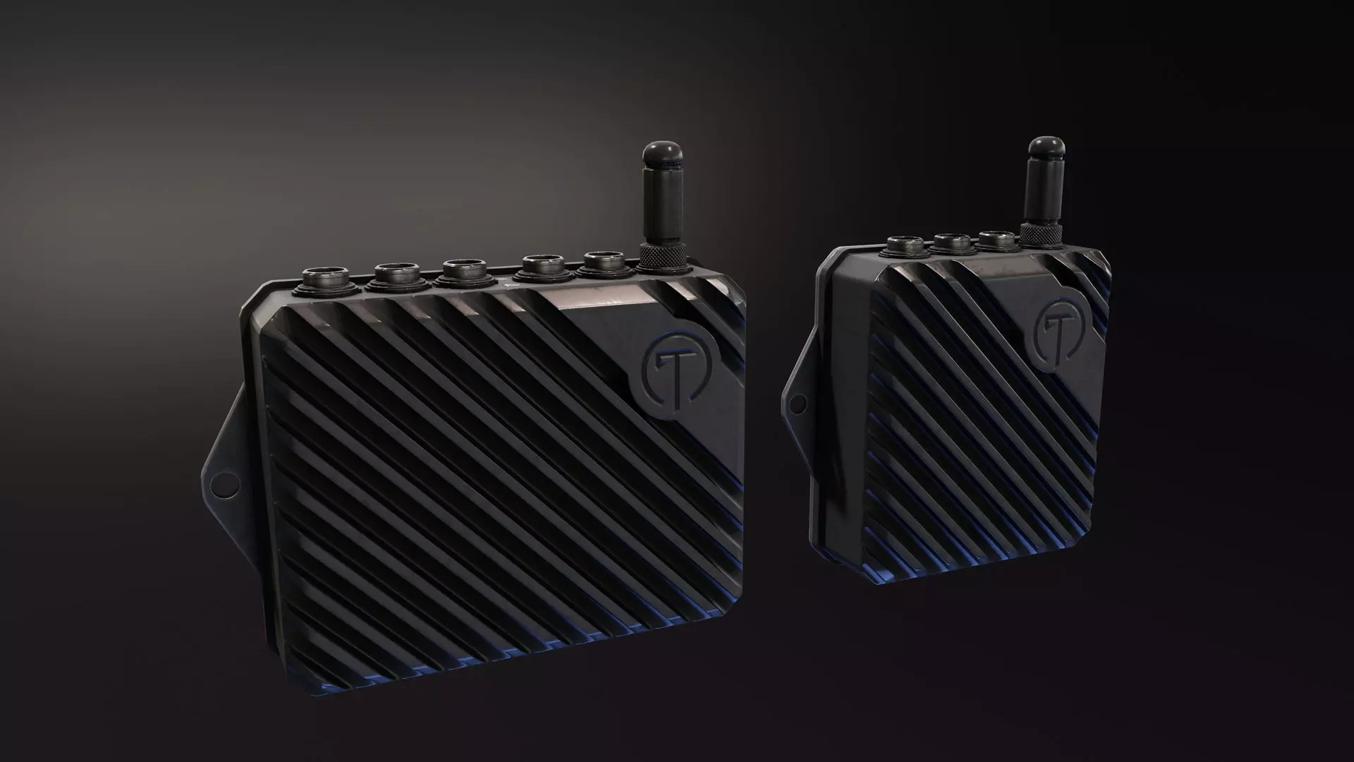 Tomahawk KxM Expansion Module Low-poly 3D model_0