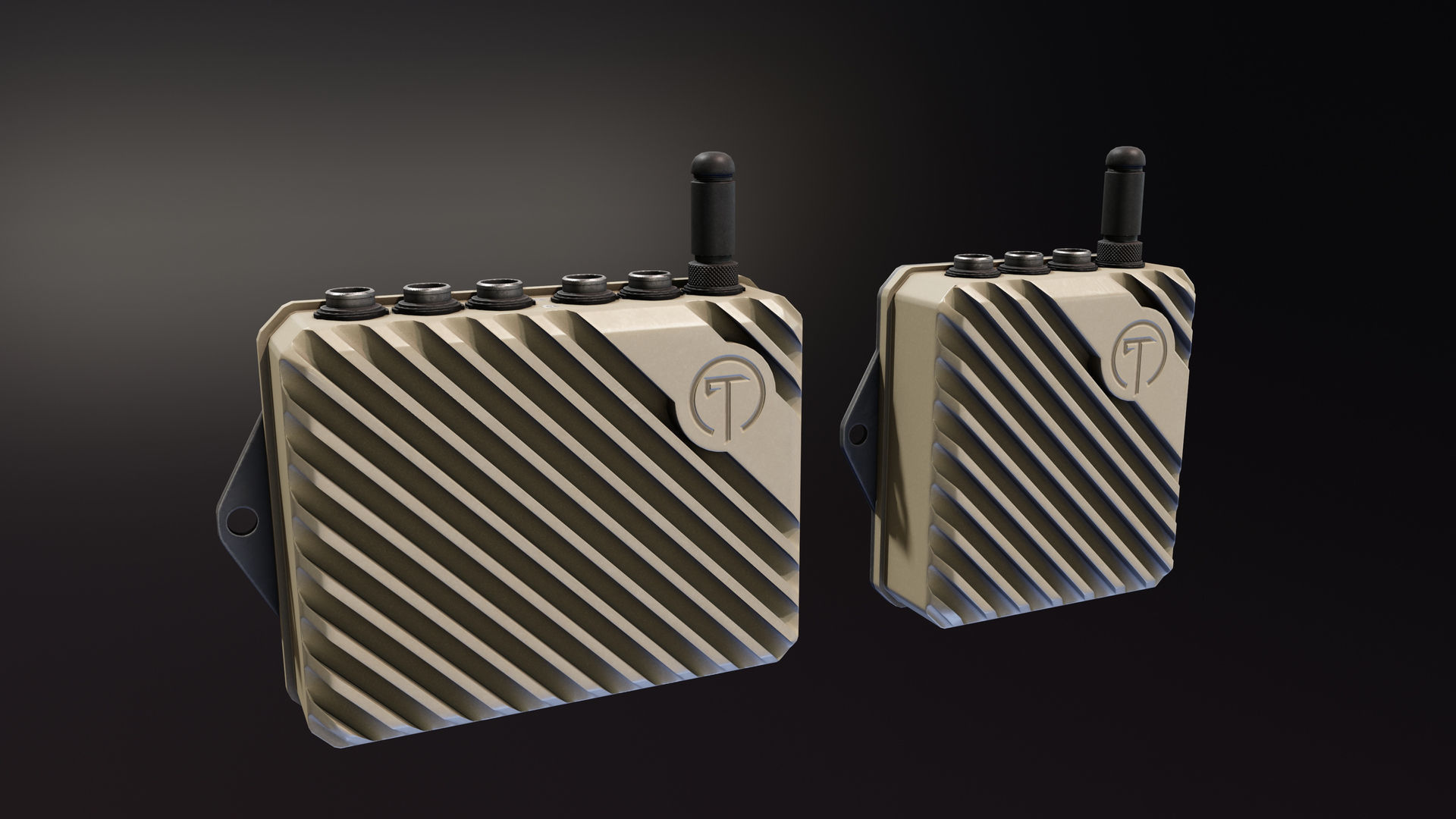 Tomahawk KxM Expansion Module Low-poly 3D model_3