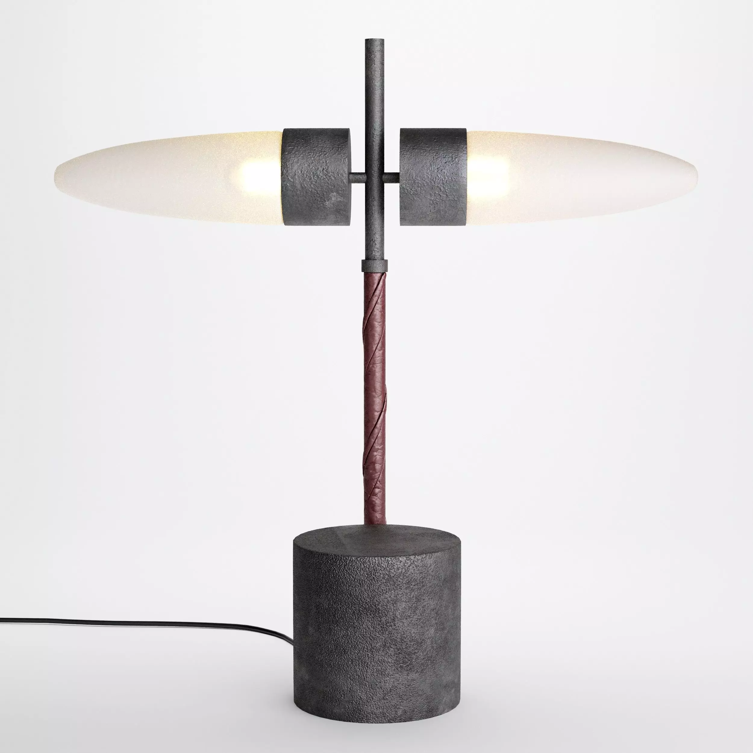 Bull Table Lamp 3D model_0