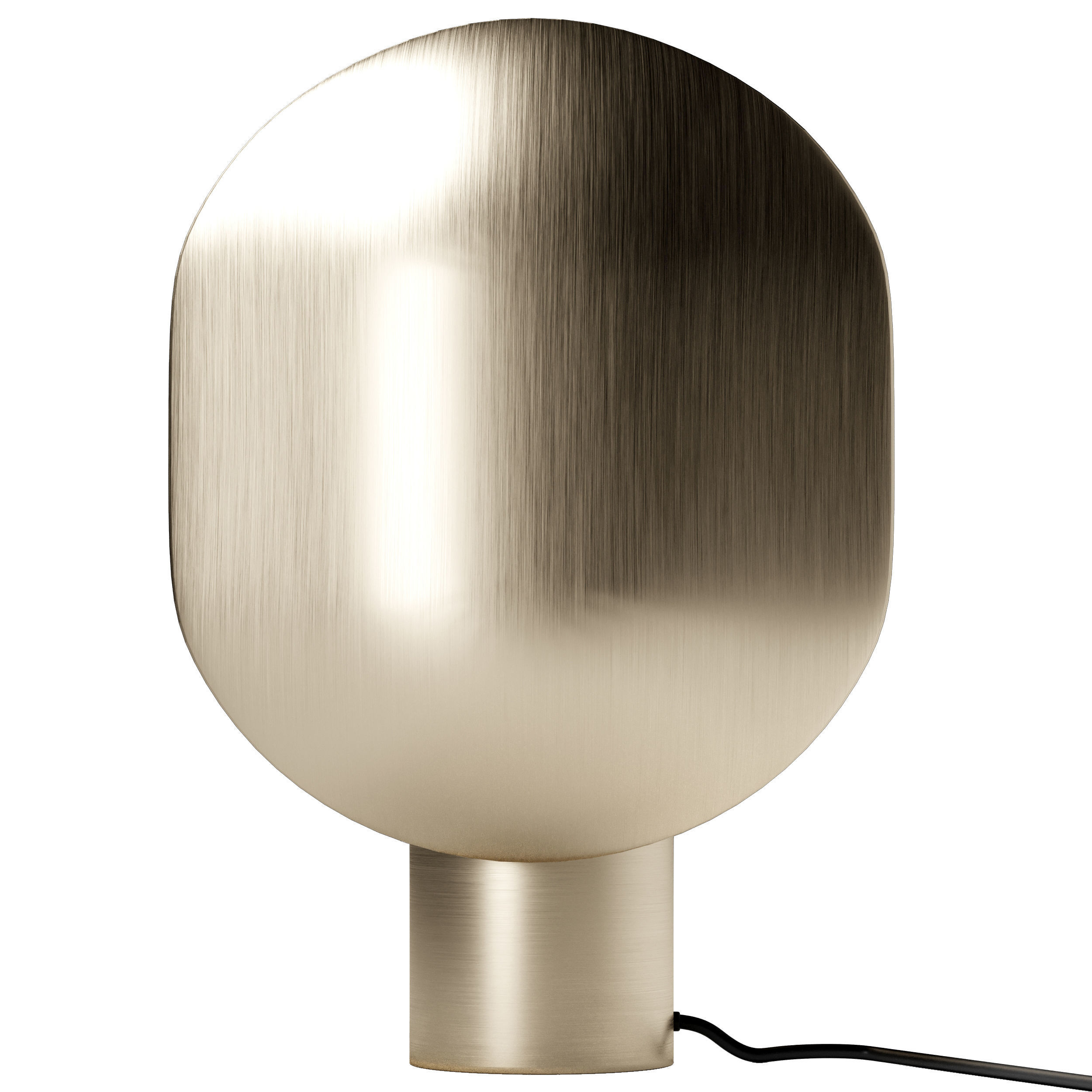 Clam Table Lamp 3D model_2