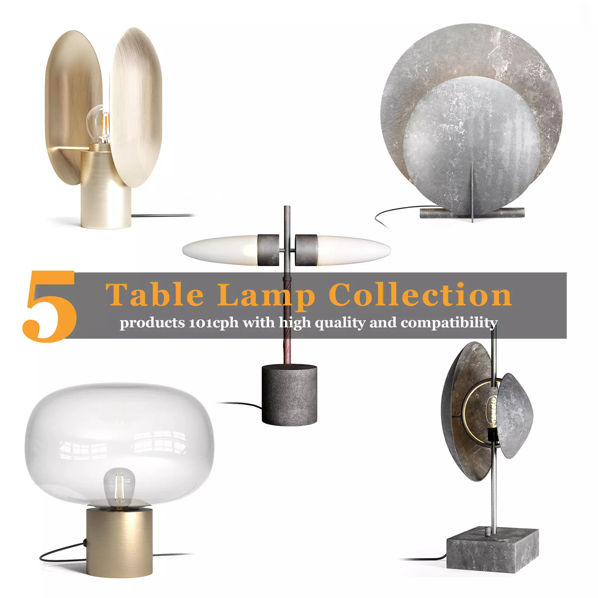 5 table lamp collection _0