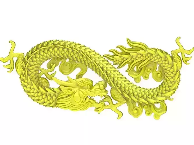 zodiac lucky chinese dragon for jewelry 4774