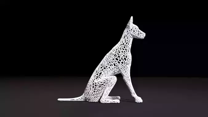 Dog decor 3D print model