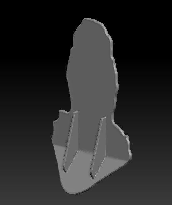 jesus pendant 3D print model_5