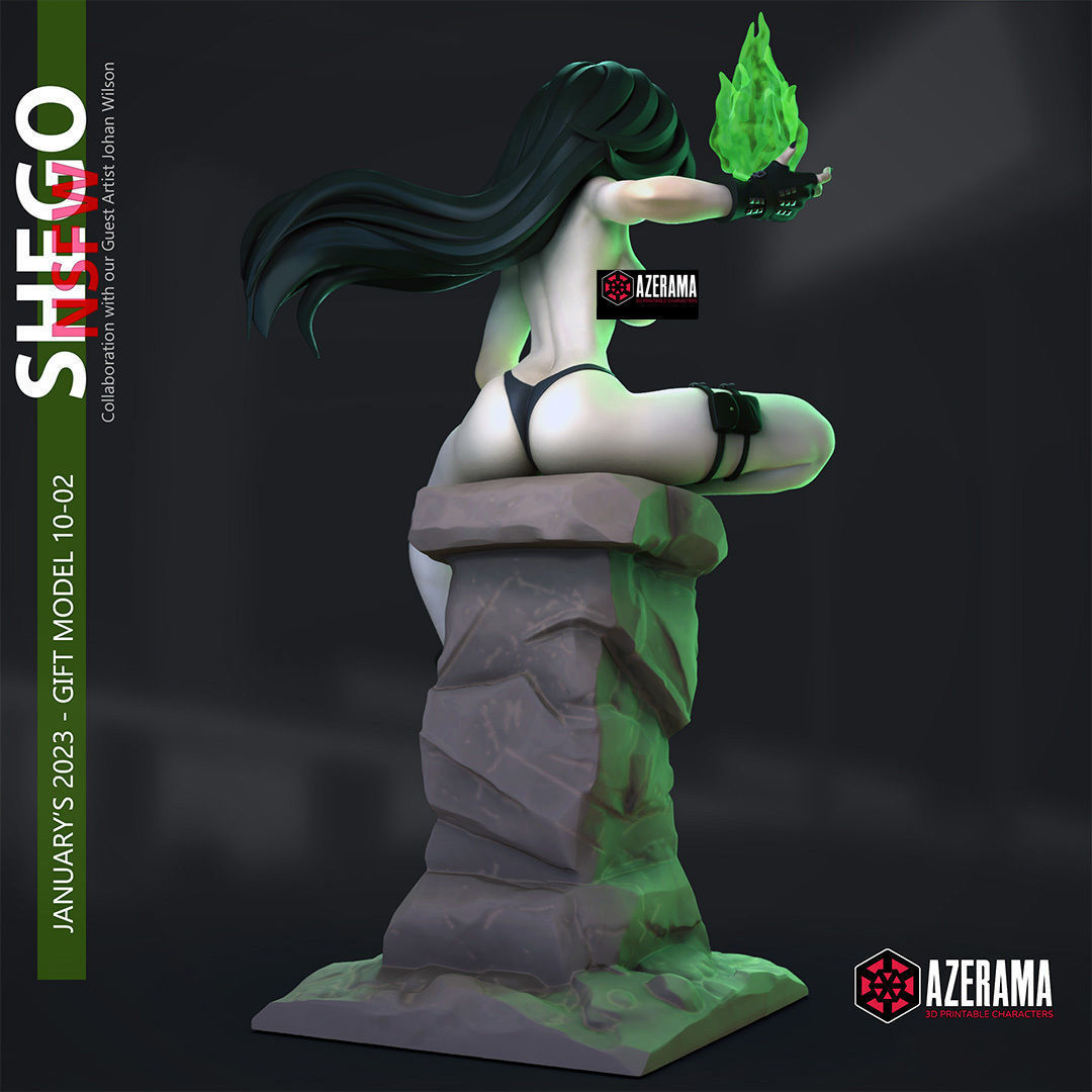 SHEGO NSFW STL READY FOR 3D PRINTING 3D print model_8