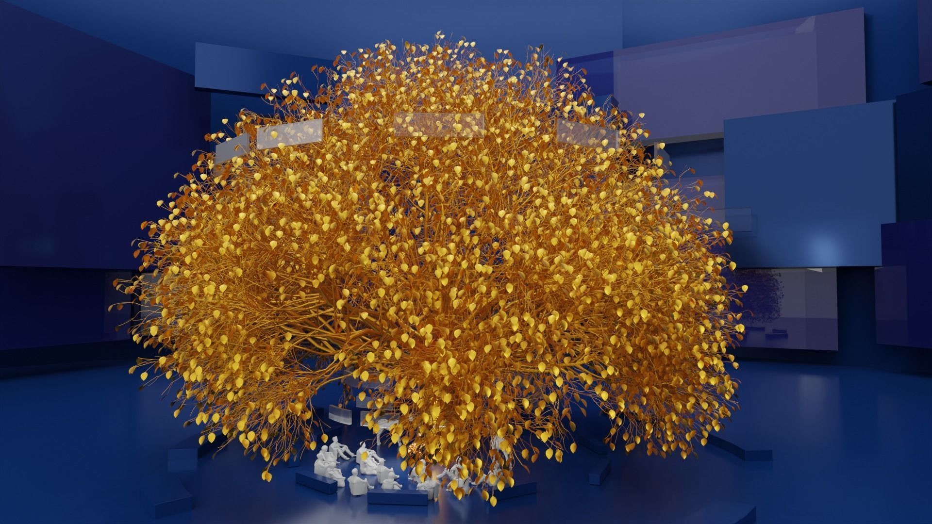 Odaa Tree Free 3D model_3