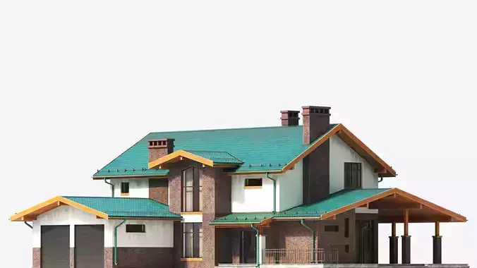 Residential House 37 3D model