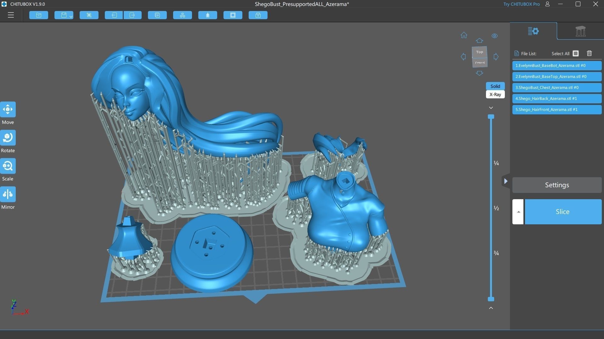 SHEGO BUST FOR 3D PRINTING 3D print model_3