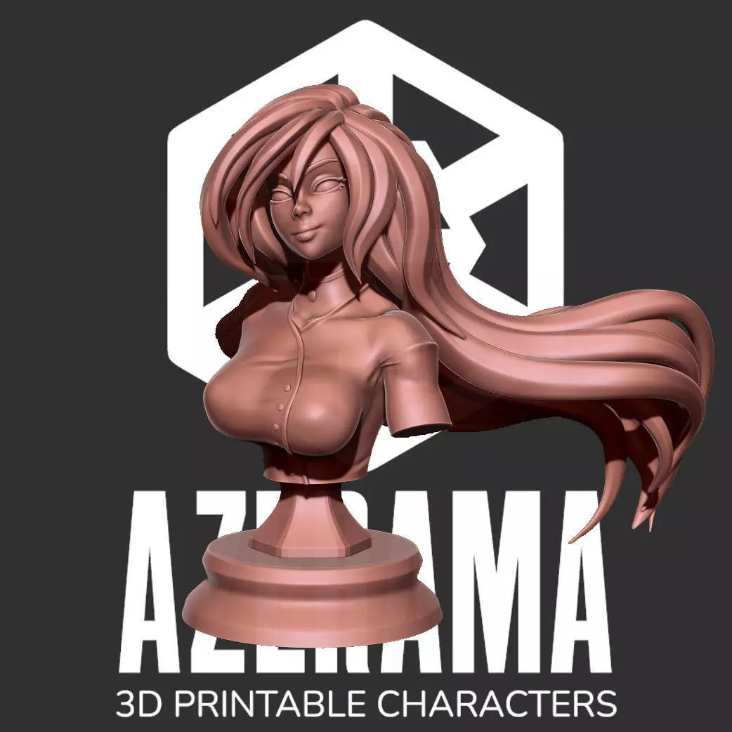 SHEGO BUST FOR 3D PRINTING 3D print model_0