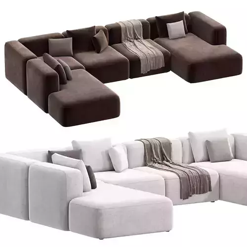 BASECAMP CHAISELOUNGE left Modular Sofa by makenordic 11
