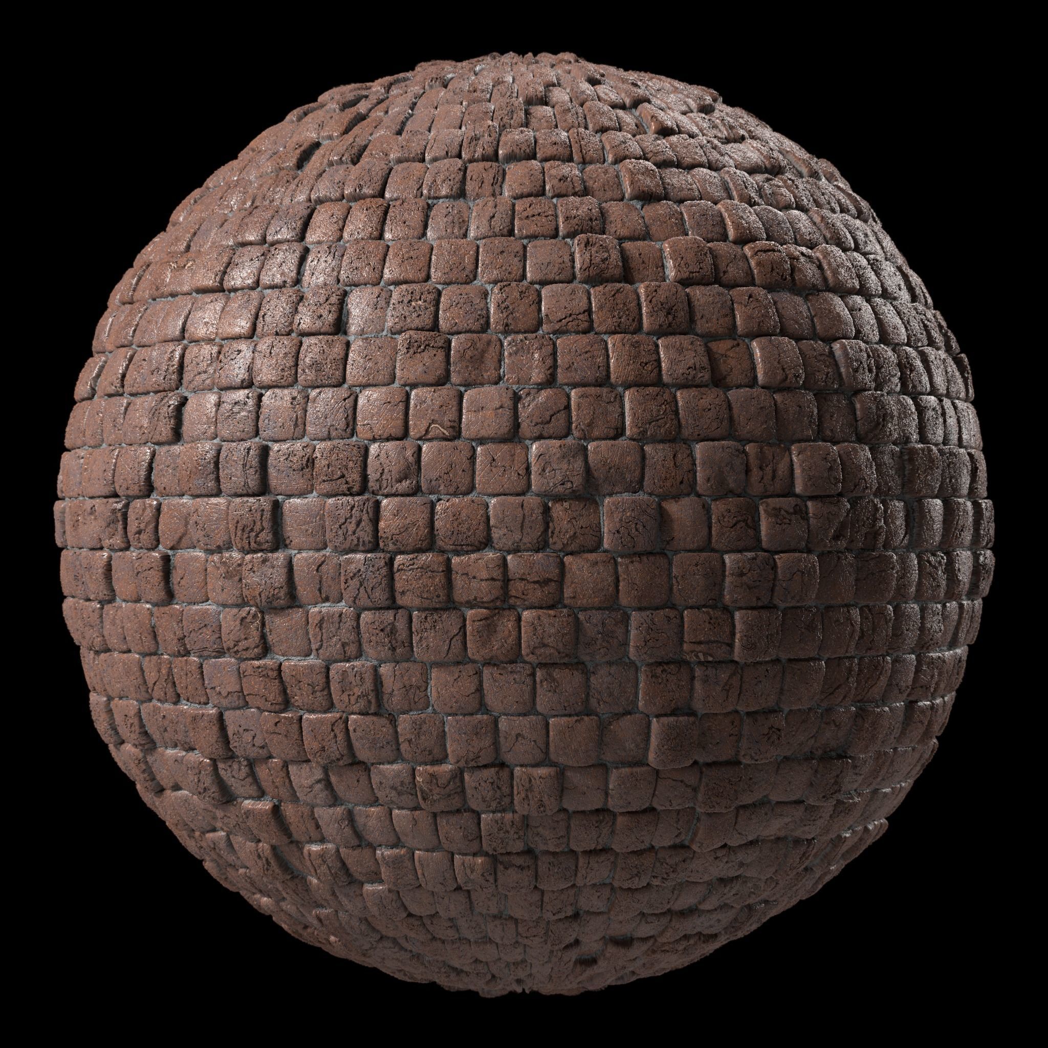 Stone Wall Materials 47- Stone By Moss Sbsar Pbr 4k Seamless Texture_4