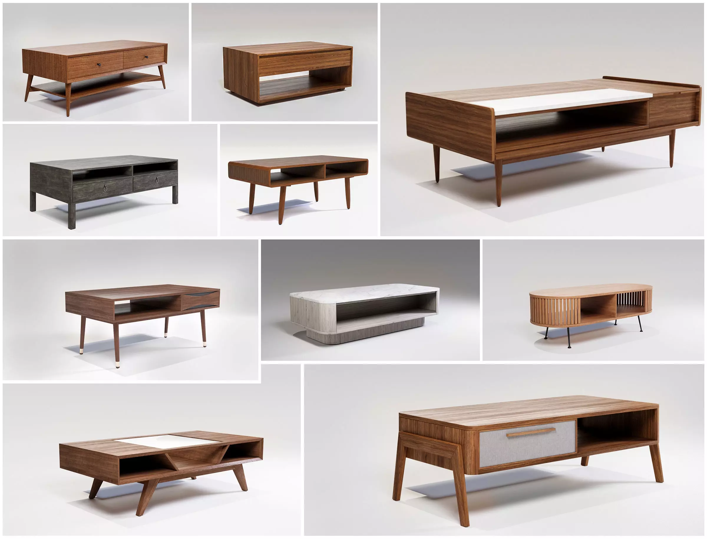Tables Collection 3D model | CGTrader